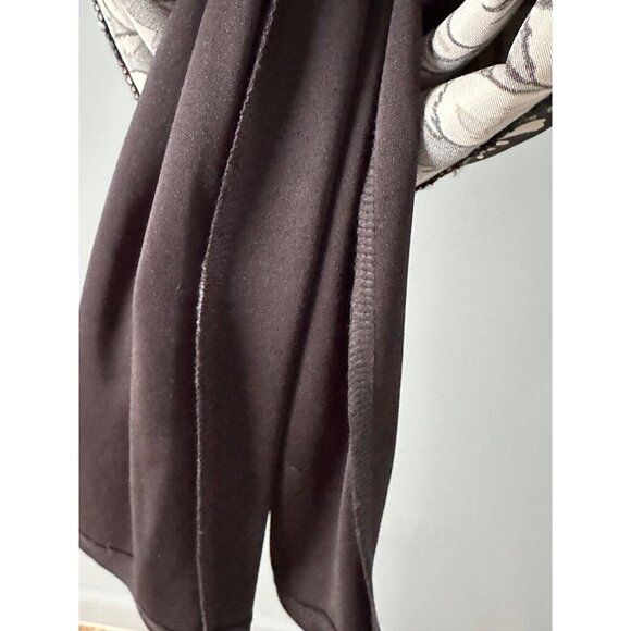 Shiny Black Stretch Satin Ruched Dress Size 6 Fairycore Prom Graduation Party Gl - Picture 6 of 9